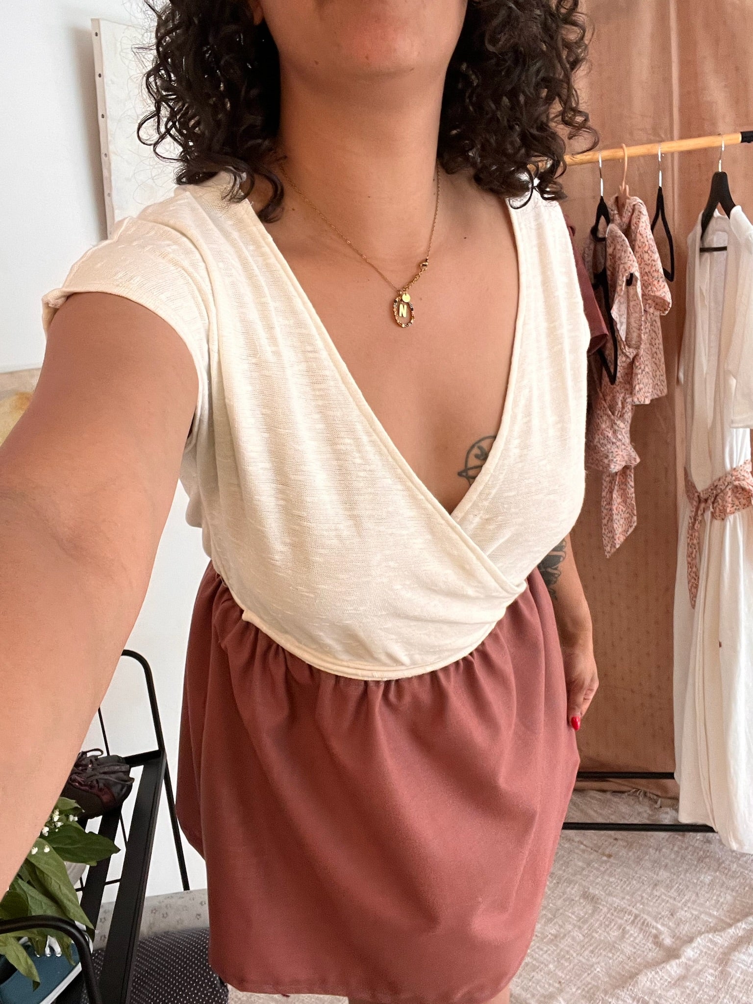 Blouse Cache Coeur